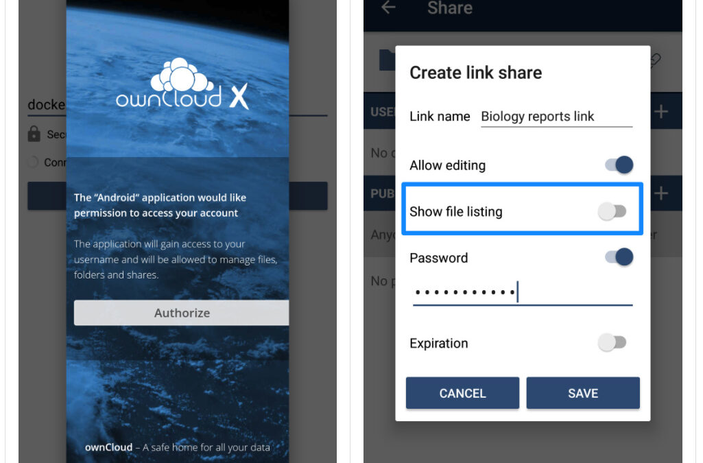 ownCloud Android 2.5.0 release. Now with oAuth2 support.