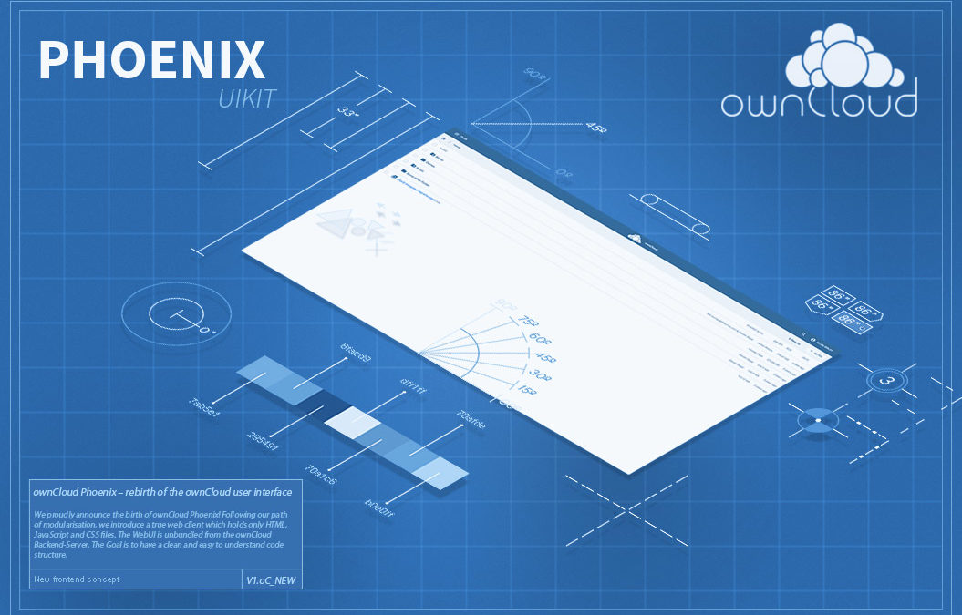 ownCloud bekommt ein neues User Interface